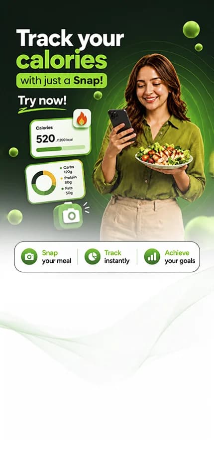 Track your calories with just a Snap